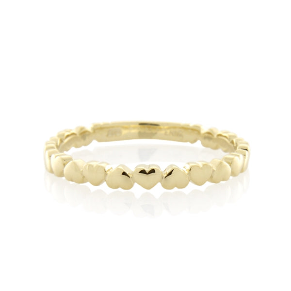 Classic Heart Ring - 9ct Yellow Gold