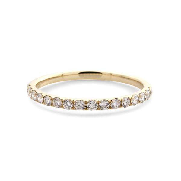 Lab - Grown Diamond Full Cut Cluster Ring - 9ct Yellow Gold