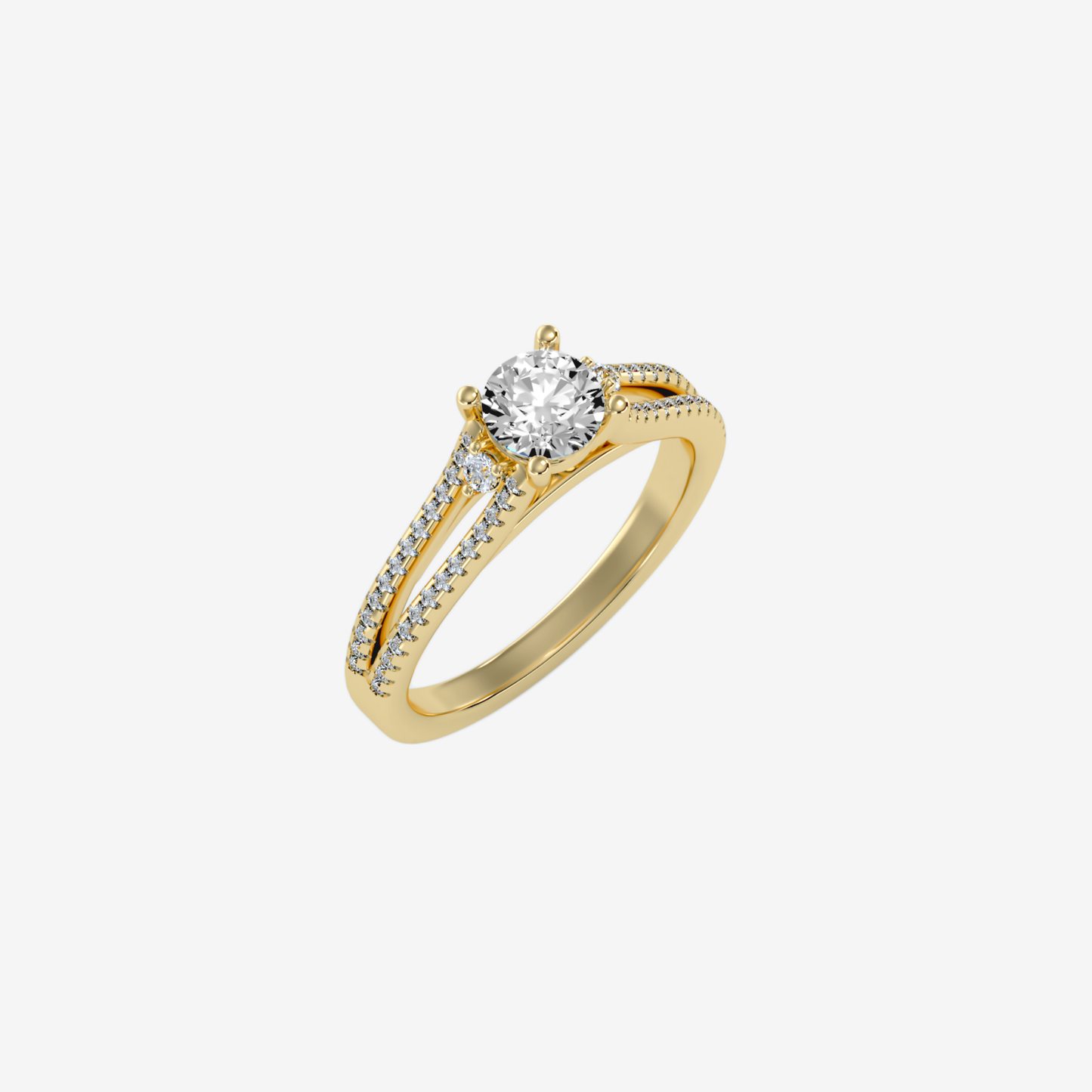 Eclipse Ring in Solid 18k Gold