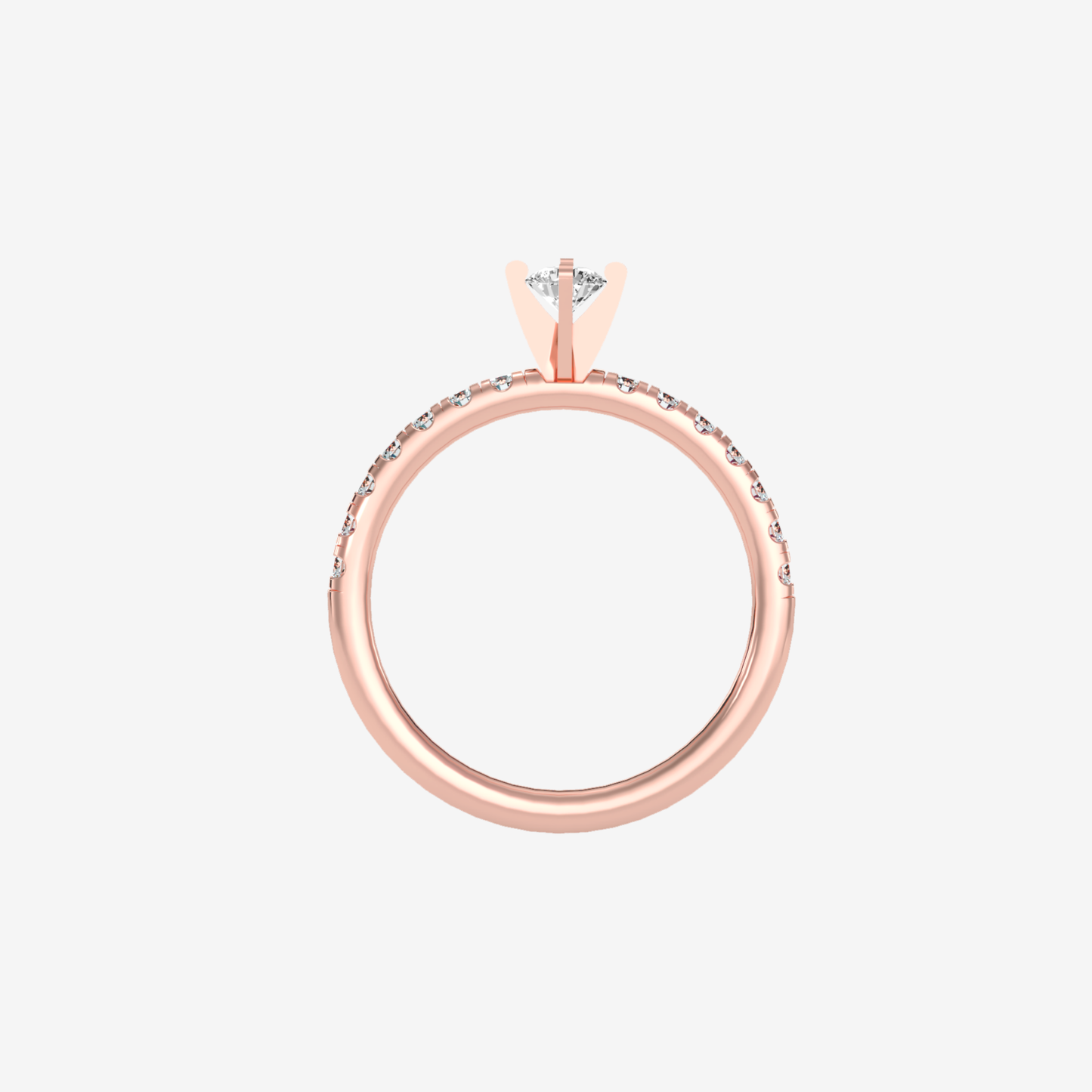 Solara Ring in Solid 18k Gold