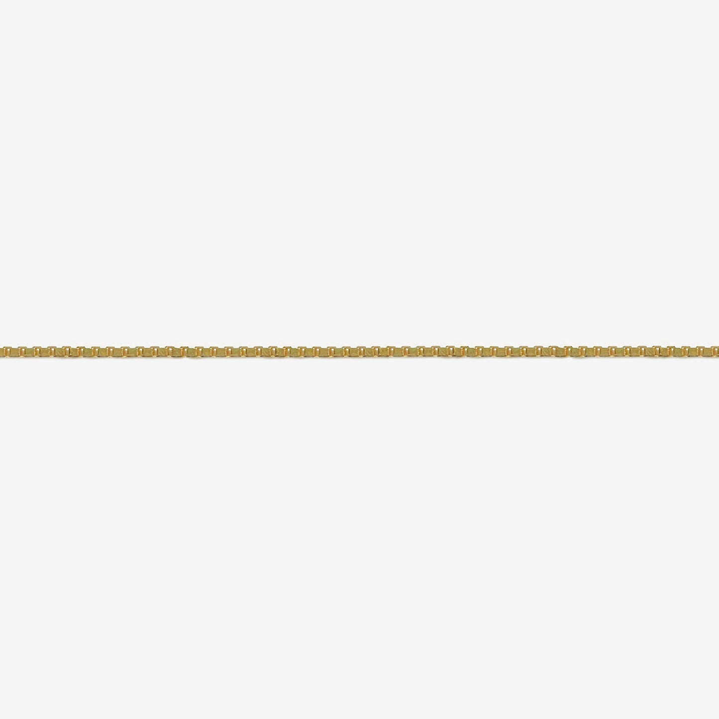 Box Chain 70cm in Solid 18k Yellow Gold