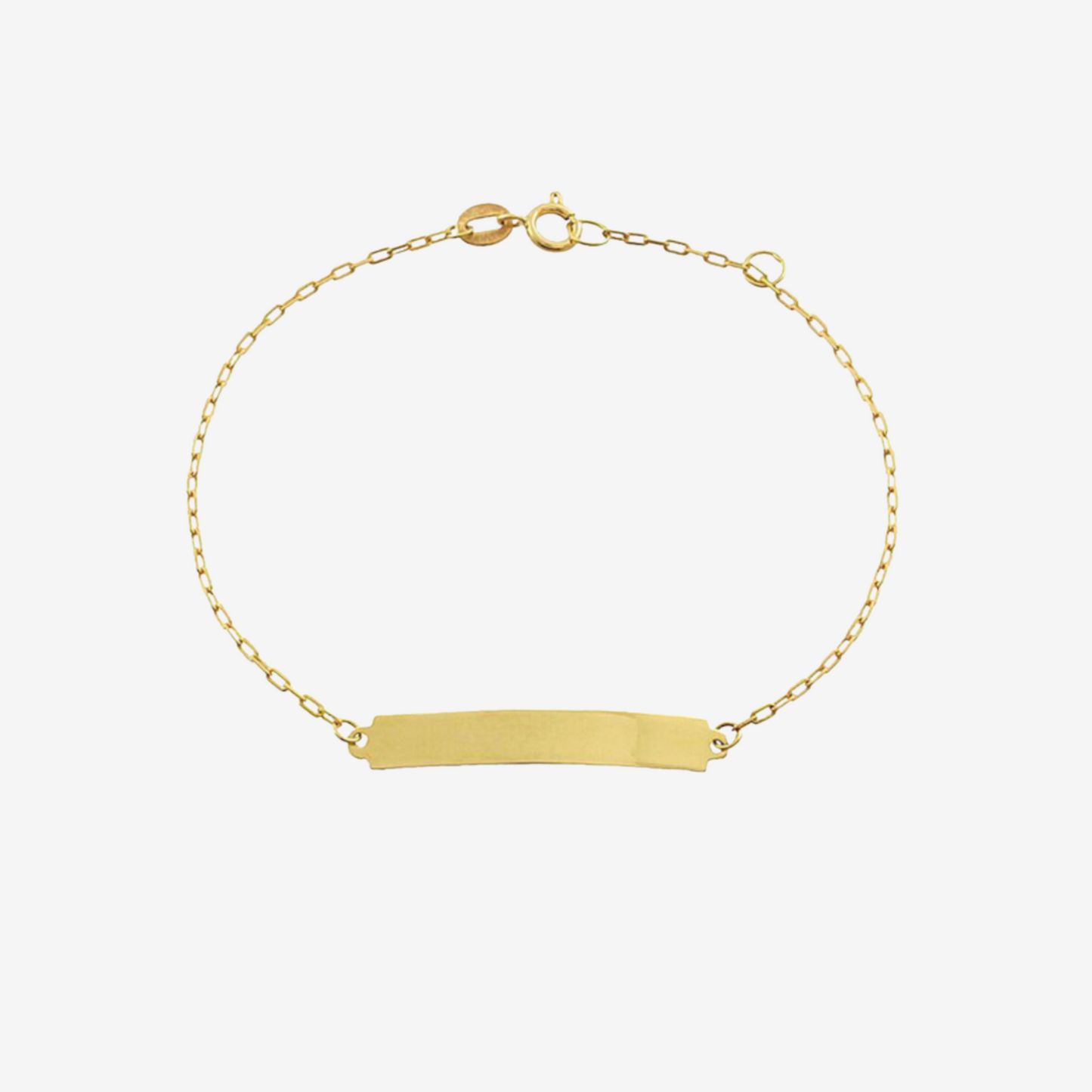 Plate Bracelet Kids in 18k Yellow Gold
