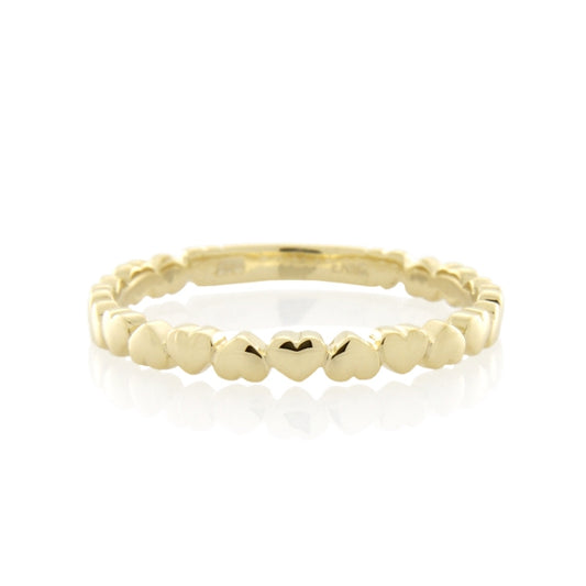 Classic Heart Ring - 9ct Yellow Gold