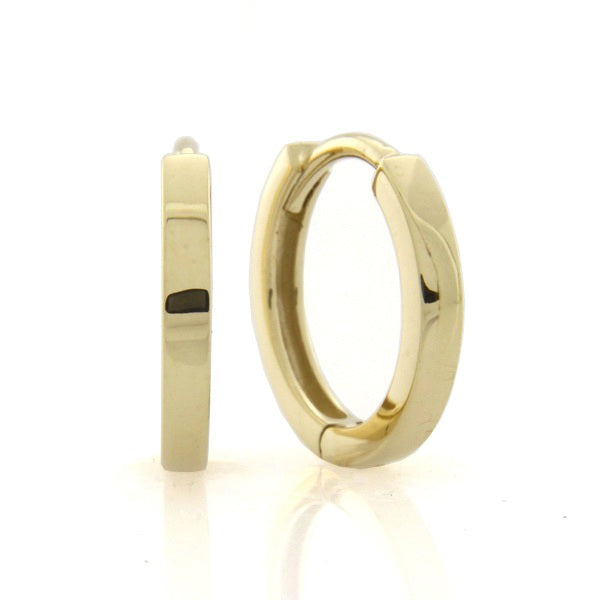 Small 10mm Hoops - 9ct Yellow Gold