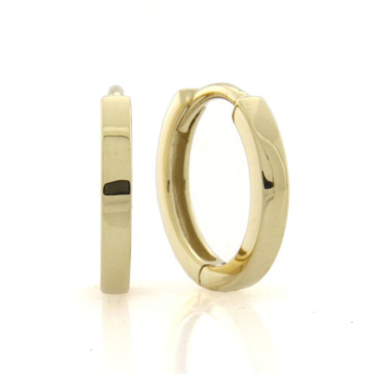 Small 10mm Hoops - 9ct Yellow Gold