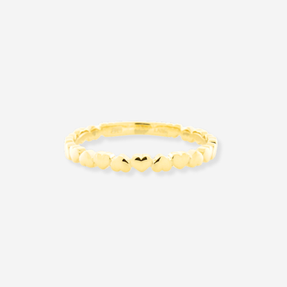 Classic Heart Ring - 9ct Yellow Gold