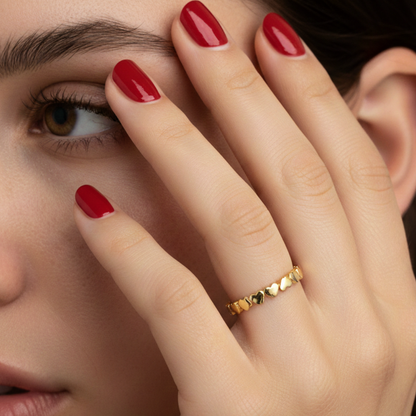 Classic Heart Ring - 9ct Yellow Gold