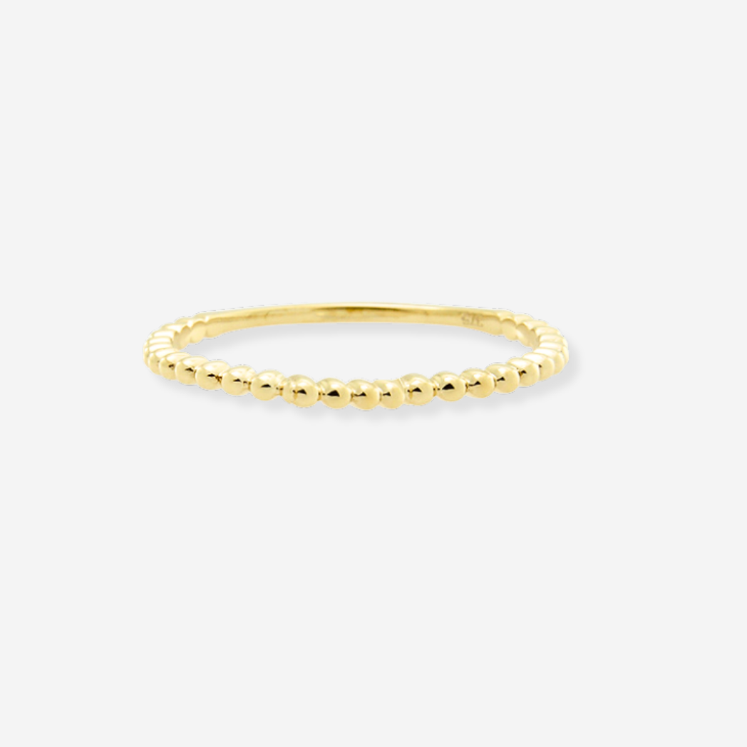 Classic Bubble  Ring - 9ct Yellow Gold