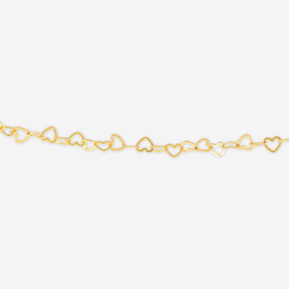 Love Chain 45cm - 18ct Solid Gold